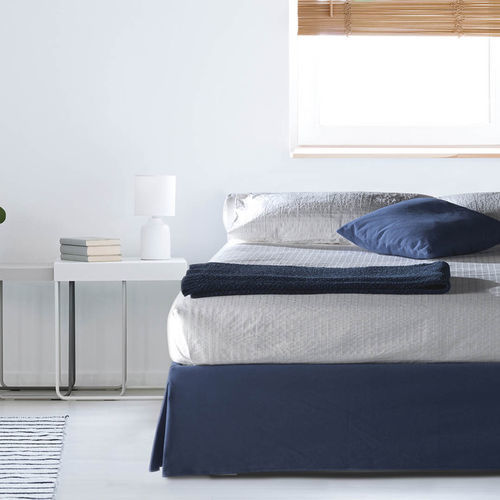 Lit double - Haiti-mantovana - Milano Bedding - contemporain / tapissé / avec base de rangement