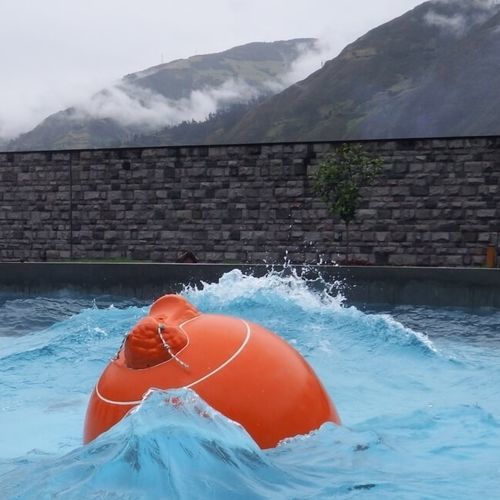 Générateur de vagues de loisir - WAVEBALL - WOWCOMPANY INTERNATIONAL - pour parc aquatique / pour resort / sphérique