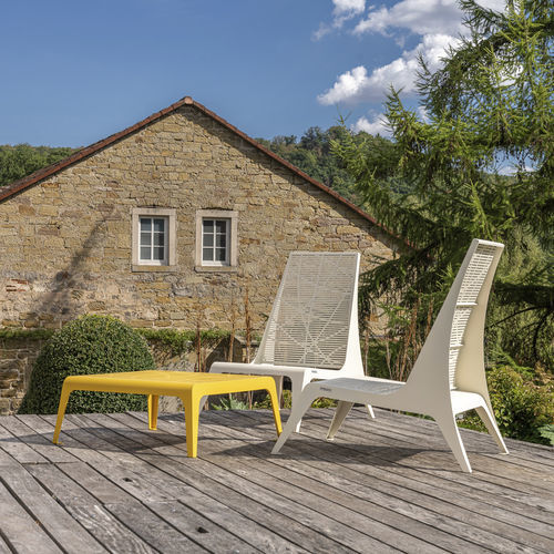 Ensemble table et chaises contemporain - CHALIDOR 800 - BENKERT BÄNKE - en inox / carré / sans accoudoirs