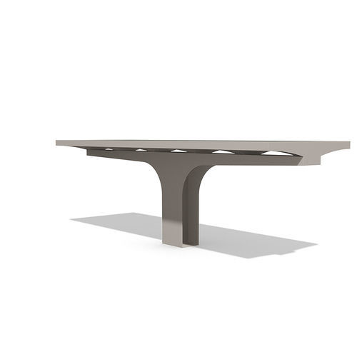Table de pique-nique contemporaine - COMFONY S20 - BENKERT BÄNKE - en acier inoxydable / en aluminium / en PET