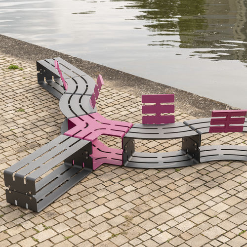 banc public contemporain - BENKERT BÄNKE