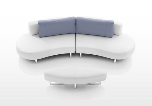 Canapé modulable - MANDALA - steiner - contemporain / en tissu / en cuir