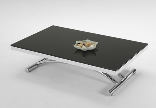 Table contemporaine - DUPLEX - steiner - en bois verni / rectangulaire / pliante