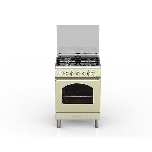 Cuisinière à gaz - BO644JF/N - Bompani - électrique / mixte / en inox