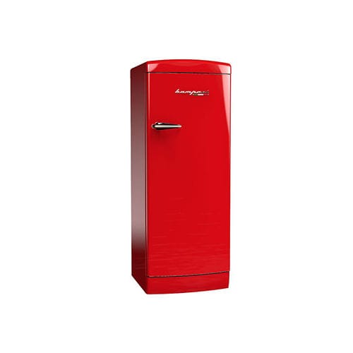 Réfrigérateur simple porte - BOMP103/R - Bompani - résidentiel / en pose libre / coloré