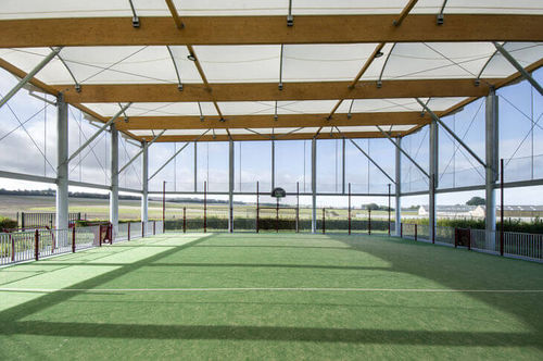Structure tendue sur ossature métallique - MEAULTE - SMC2 - pour couverture / pour terrain de sport
