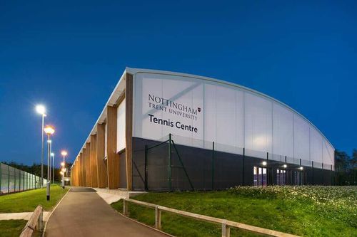 Structure tendue sur ossature en bois - NOTTINGHAM - SMC2 - pour couverture / pour terrain de sport