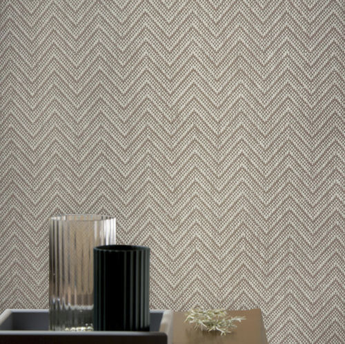 Papier peint contemporain - NT 099 - Misha wallcoverings - en fibre naturelle / à motif / aspect tissu