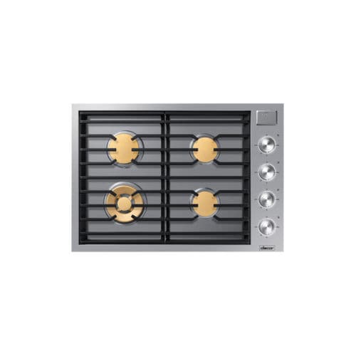 Table de cuisson à gaz - DTG30M954FS/DA - dacor - 4 foyers / encastrable / avec manettes