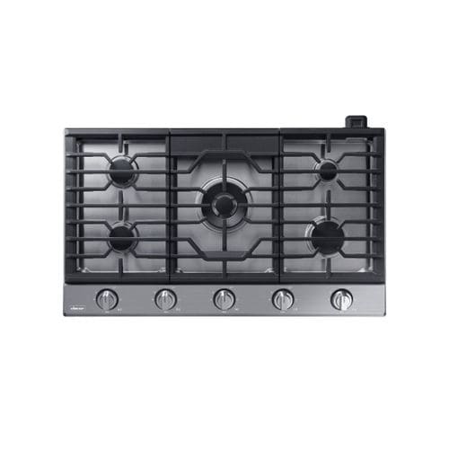 Table de cuisson à gaz - DTG36P875NS/DA - dacor - 5 foyers / encastrable / avec manettes