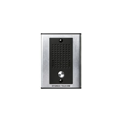 Interphone audio en aluminium - HDS-R2000 - Hyundai Telecom - d'intérieur / avec caméra / pour contrôle d'accès