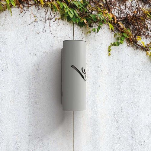 Cendrier mural - FUMA - METALCO - en acier inoxydable / en acier à revêtement par poudre / pour extérieur