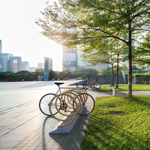 Range-vélo au sol - SPYRA CL - METALCO - pour espace public / pour les zones urbaines / pour parking