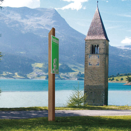 Panneau d'information pour espace public - ASPEN - METALCO