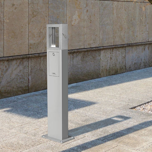 Cendrier sur pied - CICA - METALCO - en inox / en acier peint / d'extérieur