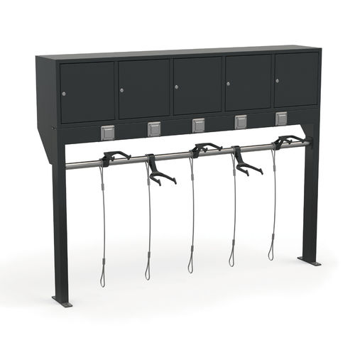 Range-vélo au sol - BIELLA LOCKERS - METALCO - pour espace public / pour les zones urbaines / en inox