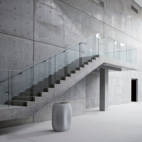 Poubelle publique - POD - METALCO - en inox / en béton à haute performance / d'extérieur