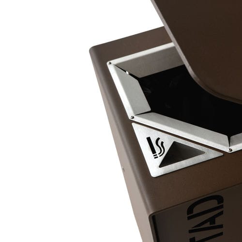 Poubelle publique - YES - METALCO - en inox / en acier COR-TEN® / en acier peint