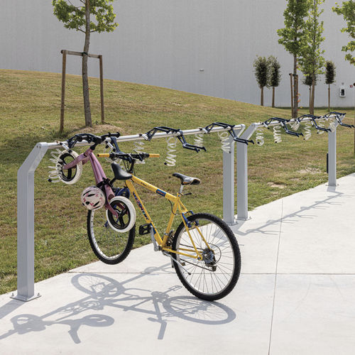 Range-vélo au sol - BIELLA - METALCO - sécurisé / antivandalisme / pour espace public