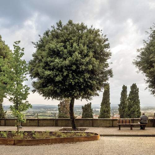 Bordure avec banc intégré - GRANDIFIORIERE - METALCO - de jardin / pour aménagement paysager / en bois