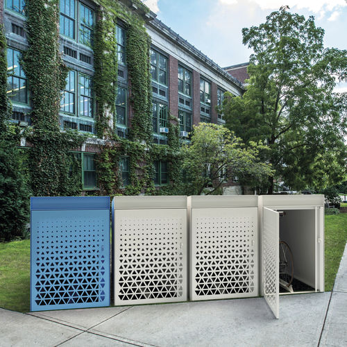 Abri vélo modulaire - CARGO - METALCO - en acier / pour espace public / pour les zones urbaines