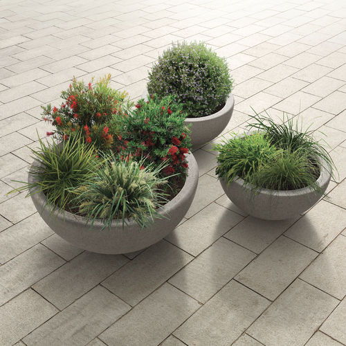 Jardinière en pierre reconstituée - BALL - METALCO - ronde / contemporaine / pour espace public