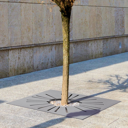 Grille d'arbre carrée - SUNNY - METALCO - en acier inoxydable / en acier COR-TEN® / en tôle d'acier