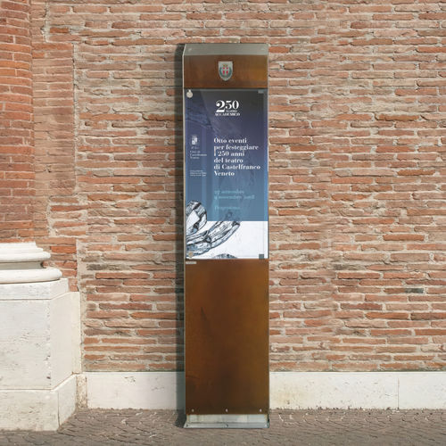 Panneau d'affichage fixe - ANNUNCI - METALCO - d'extérieur / pour espace public / publicitaire