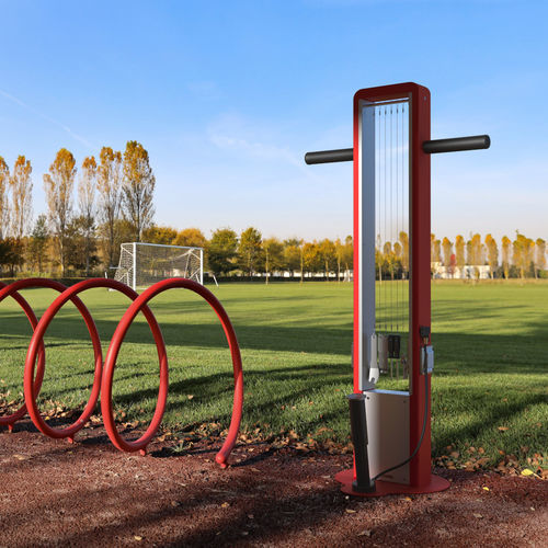 Station de réparation de vélos en acier - CORIBI’ - METALCO - avec kit d'outils / pour espace public