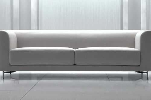Canapé contemporain - BRERA - ferlea - en coton / blanc / contract