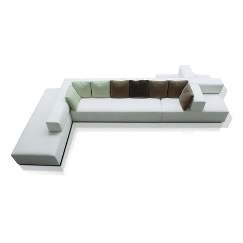 Canapé modulable - DOLMEN - ferlea - contemporain / en tissu / en cuir