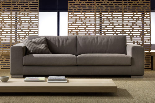 Canapé modulable - ESPACE - ferlea - contemporain / en tissu / en cuir