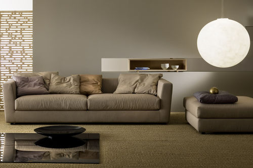 Canapé contemporain - H01 - ferlea - en coton / beige / contract