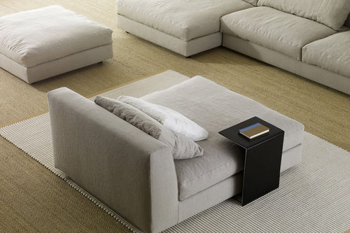 Chaise longue contemporaine - SIMPLE - ferlea - en tissu