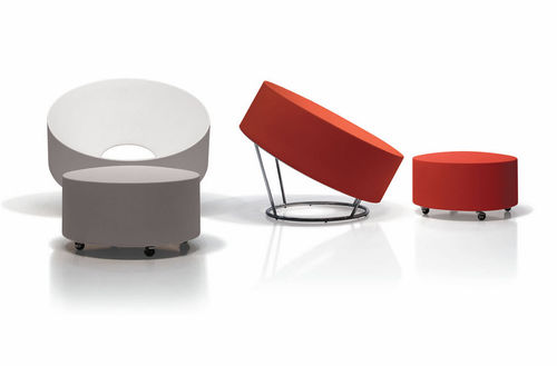 Fauteuil contemporain - POP - ferlea - en fibre de polyester / d'extérieur / professionnel