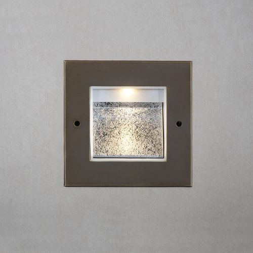 Luminaire encastrable au mur - QUADRO MINI - LumTeam - encastrable au sol / à LED / carré
