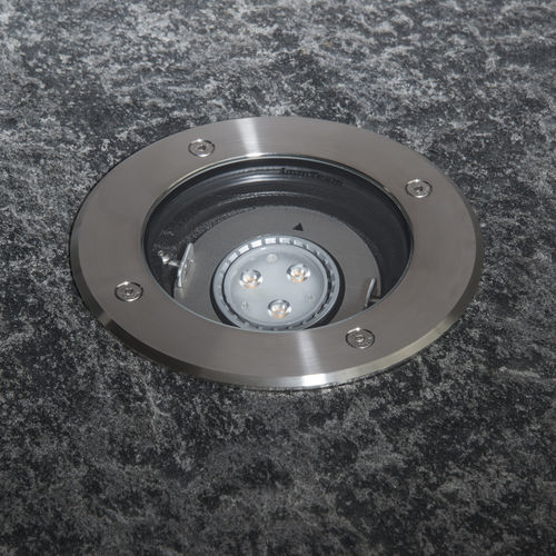 Luminaire encastrable au sol - GEMINI - LumTeam - à LED / rond / carré