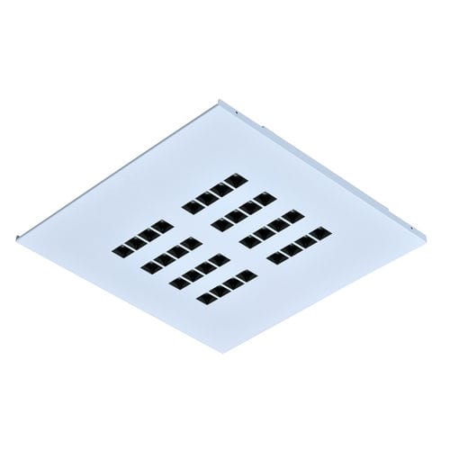 Plafonnier contemporain - EVOLUX - SFEL - carré / rectangulaire / en acier