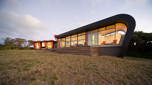 Baie vitrée coulissante - 889 - Capral Aluminium - en aluminium / à double vitrage