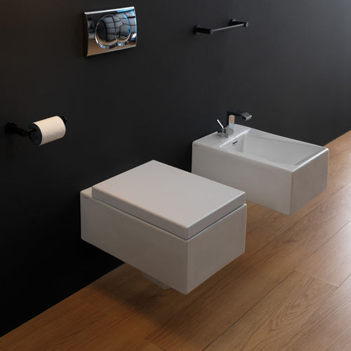 WC suspendu - OZWCSO - GSG Ceramic Design - en céramique / résidentiel / rectangulaire
