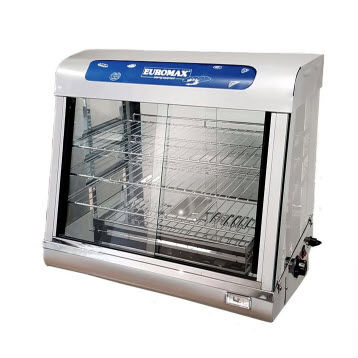 Vitrine chauffante à poser - 3LWMHK  / 1082MOB / 10461S  / 10462S  - Euromax - visible / sur roulettes / pour commerce