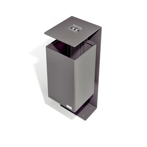 Poubelle en acier - PURE - LAB23 - professionnelle / simple / contemporaine
