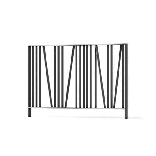 Barrière de protection - DECAL - LAB23 - fixe / en acier / en inox