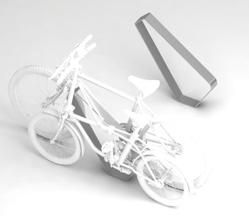 Range-vélo au sol - ARTU' - LAB23 - sécurisé / pour espace public / pour les zones urbaines