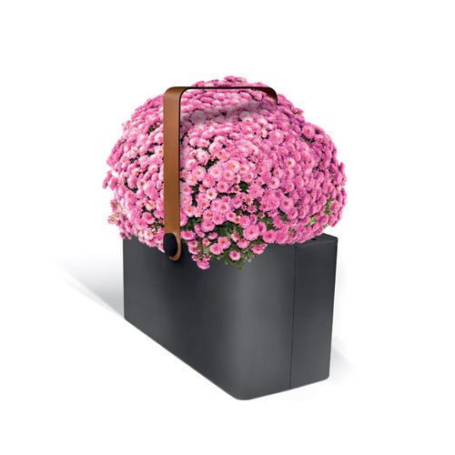 Jardinière en acier COR-TEN® - PLANTER BASKET - LAB23 - en acier galvanisé / rectangulaire / tubulaire