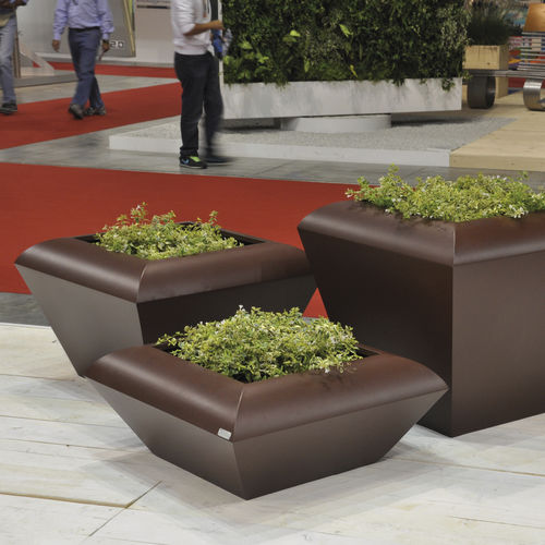 Jardinière en acier galvanisé - AL AIN 2 - LAB23 - contemporaine / pour espace public / d'extérieur