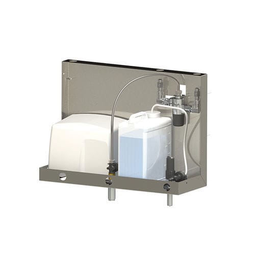 Distributeur de savon professionnel - WATER AIR MODULE - Stern Engineering Ltd. - derrière le miroir / en acier inoxydable / électronique