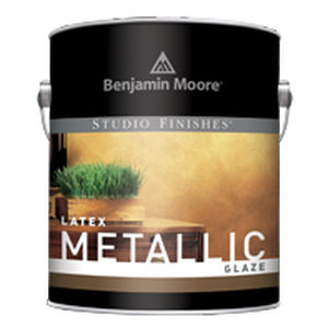Peinture décorative - STUDIO FINISHES® METALLIC GLAZE - Benjamin Moore & Co. - intérieure / pour mur / latex