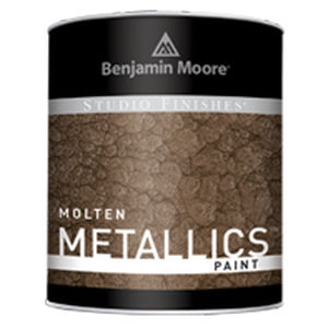 Peinture décorative - STUDIO FINISHES® MOLTEN METALLICS - Benjamin Moore & Co. - d'extérieur / intérieure / pour mur