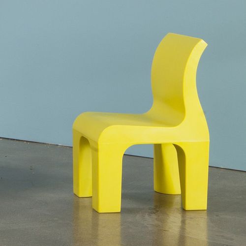 Chaise contemporaine - BRONTO - Gispen - d'extérieur / d'intérieur / en polyéthylène basse densité (PEBD)